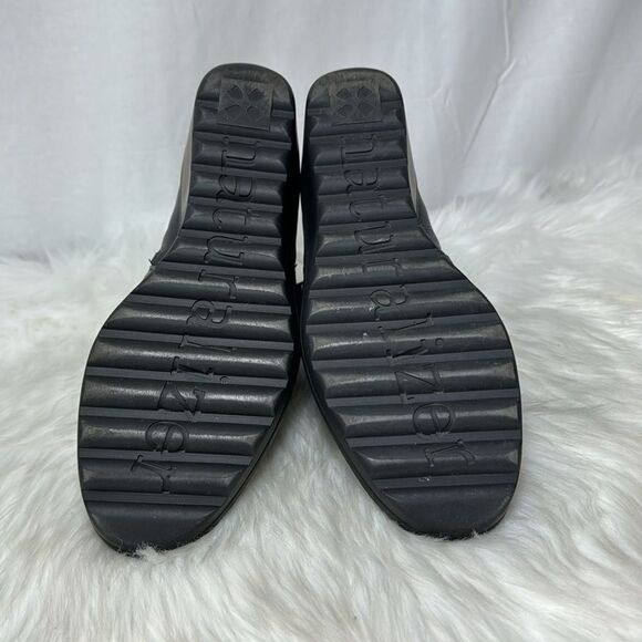 Naturalizer Quineta Black Leather Wedge Ankle Double Side Zip Boot Sz 8.5 WIDE - Picture 7 of 7
